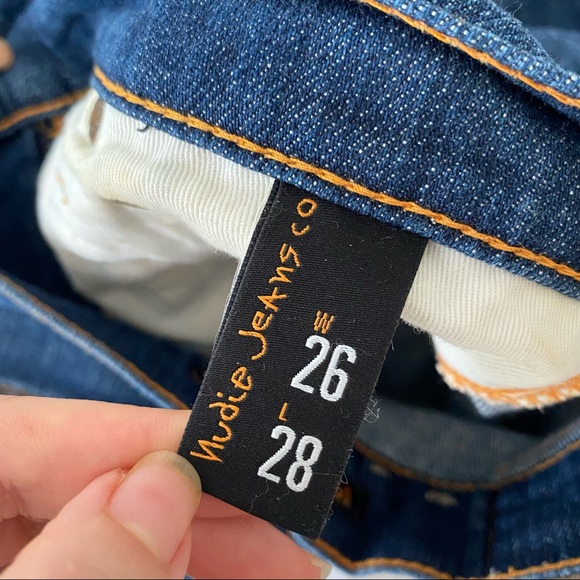 EUC Nudie Brute Knut Blue Swede - Picture 3 of 11